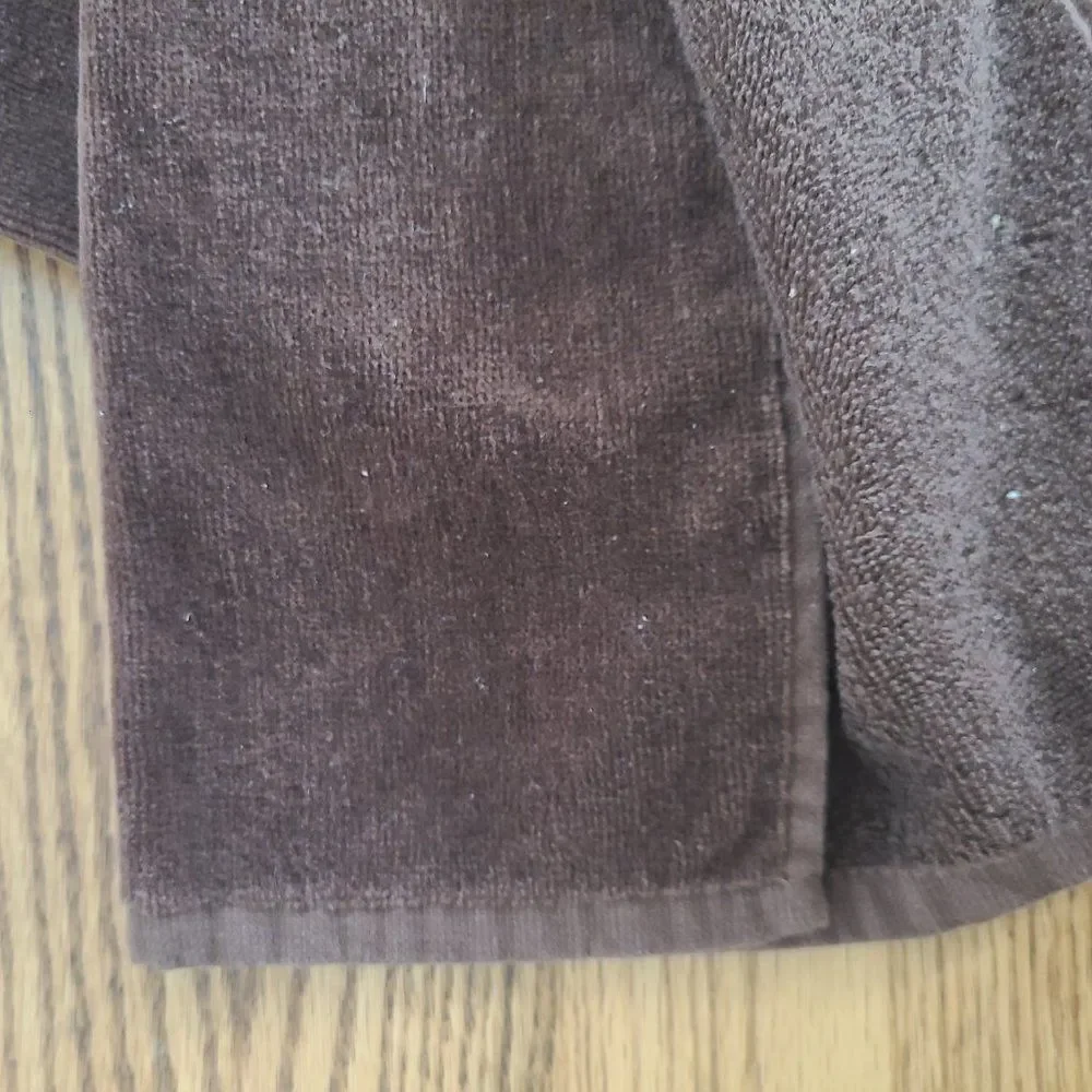 Holiday Hand Towels Brown 